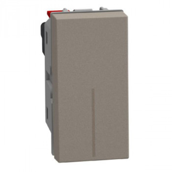 light now enkelpolige schakelaar 10ax 1 module stone