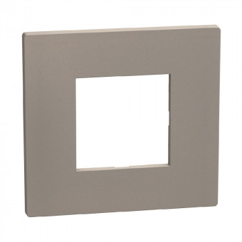 light now afdekplaat voor 2 modules stone