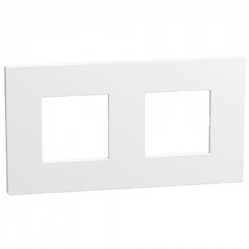BTICINO light now afdekplaat h/v 2x2 modules 71 mm wit