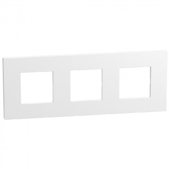 BTICINO light now afdekplaat h/v 3x2 modules 71 mm wit