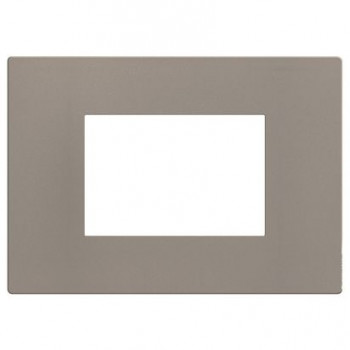 BTICINO light now afdekplaat voor 3 modules stone