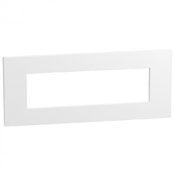 light now afdekplaat voor 7 modules wit