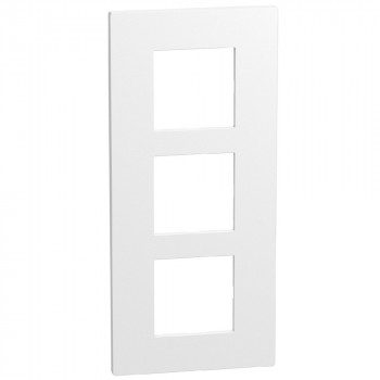 light now plaque 3 x 2 modules 57mm blanche