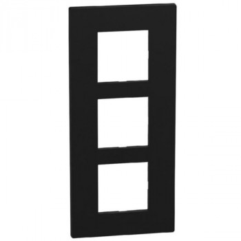 light now afdekplaat 3x2 modules 57mm zwart