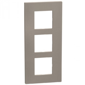 BTICINO light now plaque 3 x 2 modules 57mm stone