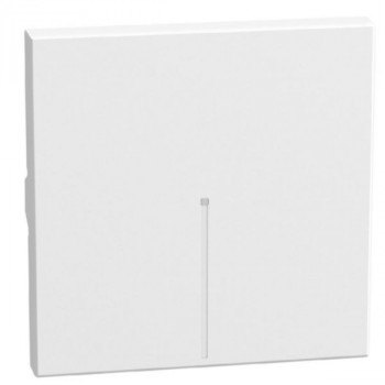 light now axiale toets voor bediening 2 modules wit