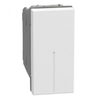 BTICINO light now inverseur axial 10ax 1 module blanc