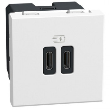 light now usb oplader c + c 30w power delivery 2 modules wit