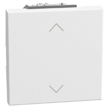 light now commande volets roulants 2 modules blanc