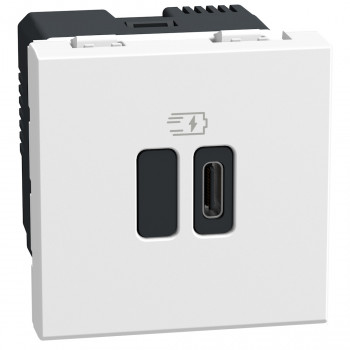 light now chargeur usb c 45w power delivery 2 modules blanc