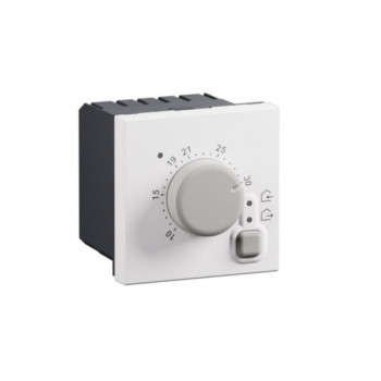 BTICINO light now elektronische thermostaat 230v 2 modules wit
