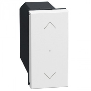 light now with netatmo rolluikschakelaar 1 module wit