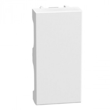 light now blindplaat 1 module wit
