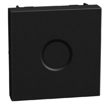 BTICINO light now blindplaat 2 modules zwart