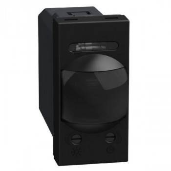 light now infrarood detector 3 draads zonder manuele in of uitschakelmogelijkheid 1 module zwart