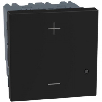 light now dimmer 2 draads 125w 2 modules zwart