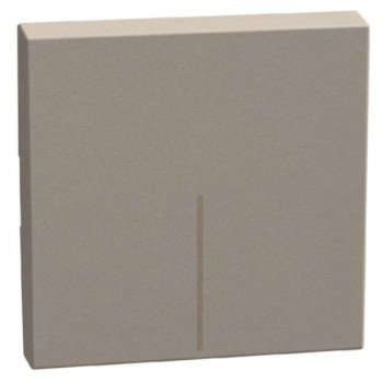 BTICINO light now toets voor bediening 2 modules stone