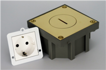 arpi vloerstopcontact 2p met randaarding (schuko)16a ip64 polished brass (23)