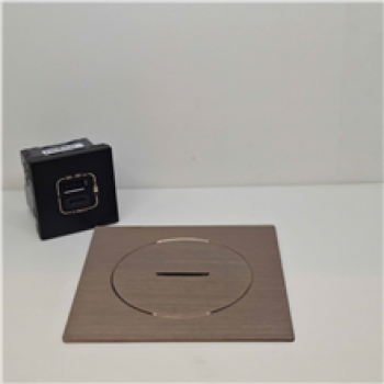 arpi vloerstopcontact met usb a + c bronze brushed (17)