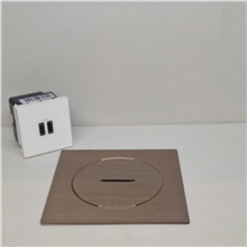 arpi vloerstopcontact met usb c + c bronze brushed (17)