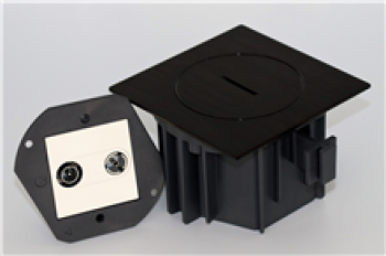 arpi prise de raccordement pour radio et tv black brushed (18)