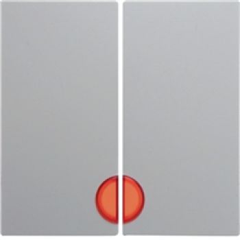 HAGER s1 touche double avec lentikke rouge blanc HAGER s1 touche double avec lentikke rouge blanc