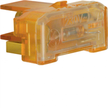 HAGER Module lampe néon avec borne N, Commande d'eclairage, orange