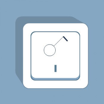 NIKO opbouwdoos ip21 samengesteld met enkelpolig schakelaar NIKO opbouwdoos ip21 samengesteld met enkelpolig schakelaar