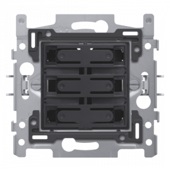 niko socle pour quadruple bouton-poussoir libre de potentiel 24v n.o fixation à griffes