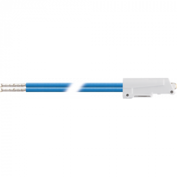 niko unité d'éclairage avec fils 230V et led bleue pour interrupteurs et bouton-poussoir