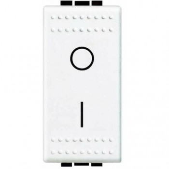BTICINO living light interrupteur bipolaire 1 module blanc BTICINO living light interrupteur bipolaire 1 module blanc