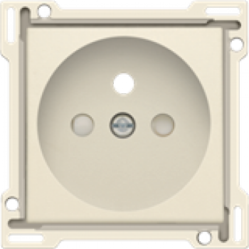 NIKO plaque centrale pour prise de courant 2p+t 28.5mm